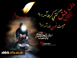 سوگواری ایام شهادت سالار شهیدان حضرت اباعبدا..الحسین