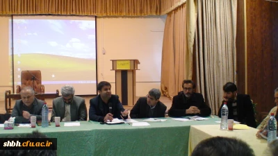 نشست ایده های پژوهشی گروههای آموزشی در روز شنبه مورخ 92/9/30