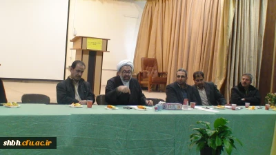 •	حجت الاسلام و المسلمین دکتر صادق زاده در بازدبد از کانون ها و تشکل های دانشجویی پردیس های استان  همدان:
تأمین امکانات و اختصاص ردیف بودجه ای خاص برای کانون ها و تشکل های دانشجویی از برنامه های آینده معاونت فرهنگی است