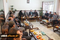 دیدار ریاست محترم دانشکاه فرهنگیان جناب آقای مهر محمدی و هیآت همراه از پردیس شهید باهنر همدان ونشست صمیمانه با اساتید محترم این دانشگاه وپردیس شهید مقصودی
