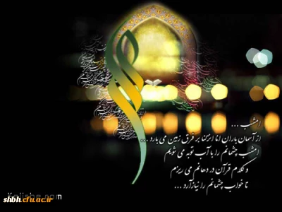 شب قدر، فصل نزول آیات رحمانی بر بوستان جان های روحانی است.