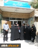 بازدیداعضاء کار گروه فضا و تجهیزات سازمان مرکزی از پردیس های همدان