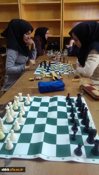 گزارش برگزاری مسابقات شطرنج