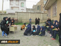 بازدید دانشجویان ریاضی از مدارس روستایی