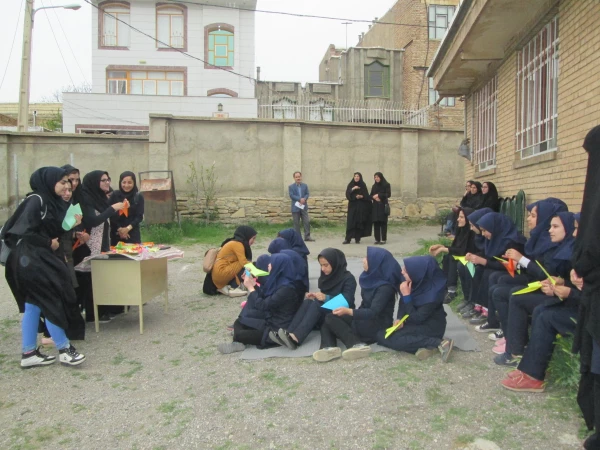 بازدید دانشجویان ریاضی از مدارس روستایی