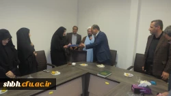 معارفه خانم دکتر ترکاشوند به عنوان معاون آموزشی پردیس شهید باهنر