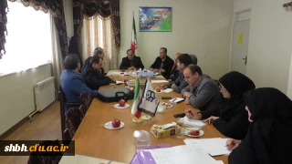 جلسه سرپرست و معاونین دانشگاه فرهنگیان همدان با مدیران گروه های آموزشی پردیس ها ی استان
