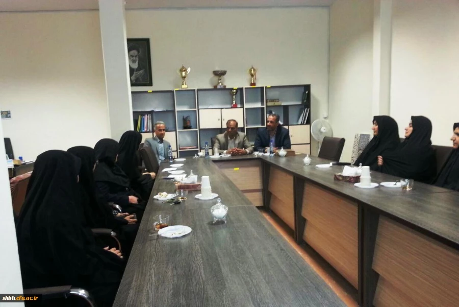 معارفه معاون توسعه منابع و امور دانشجویی پردیس 2