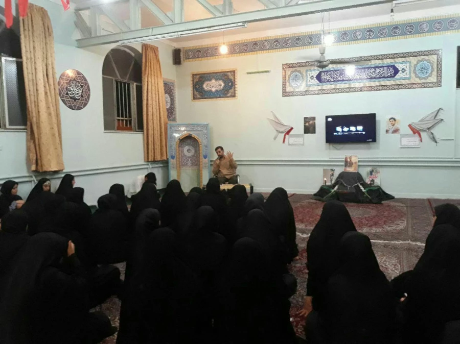 مراسم بزرگداشت شهدای مدافع حرم به ویژه شهید محسن حججی