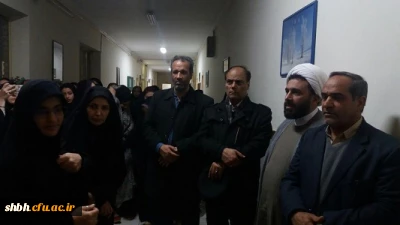 بازدید صمیمی از سراهای دانشجویی دانشگاه فرهنگیان همدان با حضور مسئولین
